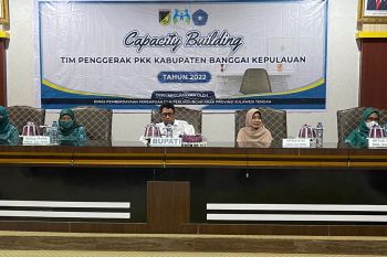 DP3A Sulteng-Pemkab Bangkep  bangun ketahanan keluarga