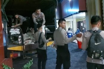 Polda Sumut salurkan bantuan untuk korban gempa di Tapanuli Utara