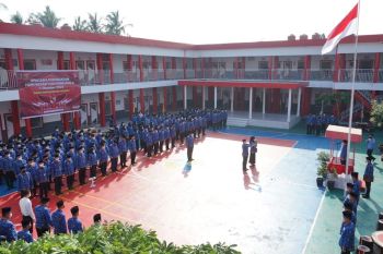 Lembaga Permasyarakatan Khusus Anak Palembang gelar upacara Hari Kesaktian Pancasila