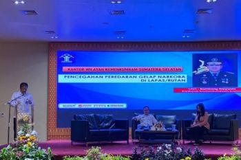 Kemenkumham-Polda Sumsel sinergi berantas peredaran narkoba