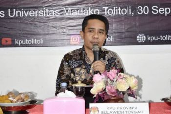 KPU Sulteng  targetkan partisipasi pemilih 78 persen pada Pemilu 2024