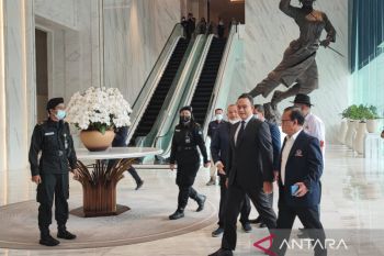 Anies Baswedan tiba di NasDem Tower Jelang pengumuman nama calon presiden