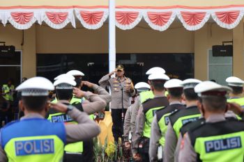 Polres Lombok Tengah menerapkan sistem teguran pada Operasi Zebra
