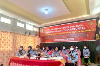 Lapas Perempuan Palembang ikuti evaluasi Tim Penilai Nasional Kemenpan RB