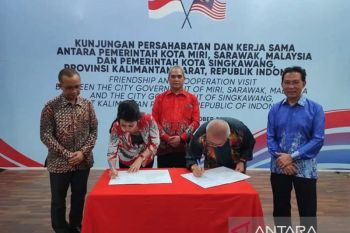 Singkawang forges friendship city agreement with Malaysia's Miri city