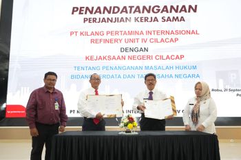 PT KPI RU IV dan Kejari Cilacap sepakati perpanjangan kerja sama