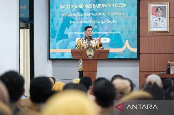 Bupati Gowa: Regsosek menjadi acuan pendataan penerima bantuan sosial
