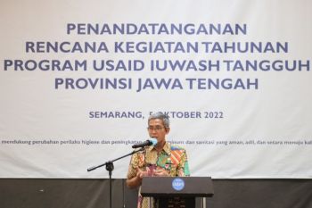 Delapan daerah di Jateng berkomitmen penuhi air minum dan sanitasi yang aman