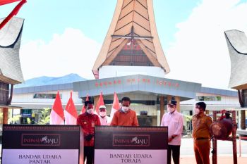 7 Oktober 2022, penerbangan perdana Toraja - Balikpapan