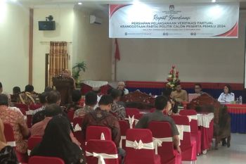 KPU Pariaman minta dukungan Kades dan lurah sukseskan proses verifikasi faktual