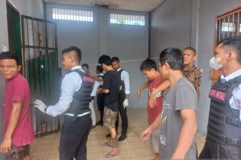 Lapas Lubukbasung razia blok dampak WBP terlibat peredaran narkotika