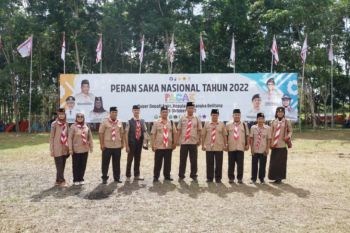 Pimpinan Satuan Karya Pariwisata Sleman mengunjungi perkemahan di Babel