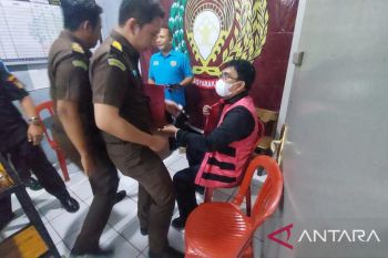 Penyidik Kejari tahan mantan Kepala Dinas Pertanian OKU Selatan
