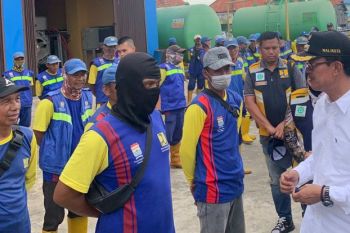 Wali Kota Palembang gelar apel siaga penanggulangan banjir