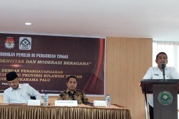 KPU Sulteng gandeng UIN Palu  gencarkan pendidikan pemilih Pemilu 2024