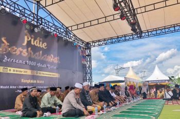 Ribuan masyarakat Pidie peringati Maulid akbar