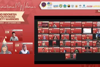 Serukan #Cari_Aman, AHM Ajak 3 Ribu Mahasiswa Peduli  Keselamatan Berkendara