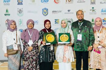 Dua peneliti UMI raih penghargaan internasional dari Abu Dhabi