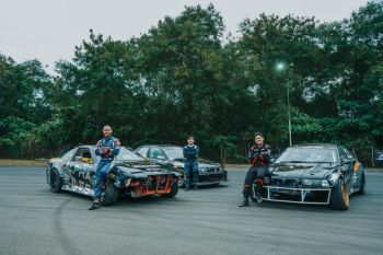 Tim milik Deddy Corbuzier kuasai putaran empat Indonesia Drift Series