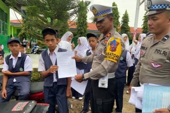 Polres Agam turun ke sekolah tekan angka kecelakaan