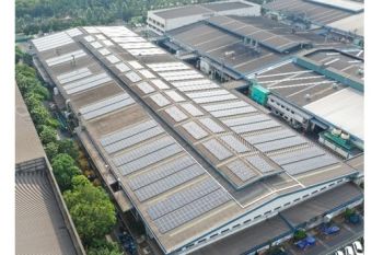 Inauguration Ceremony for Solar Power Generation Facility at Hitachi Astemo Bekasi, Indonesia