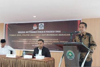 KPU Sulteng: Moderasi beragama  jadi solusi sikapi politik identitas