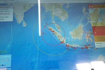 Guncangan gempa bumi di Nias, terasa sampai ke Agam