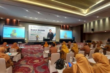 Pupuk Indonesia bantu sertifikasi dan biayai pendidikan 578 guru di Lampung