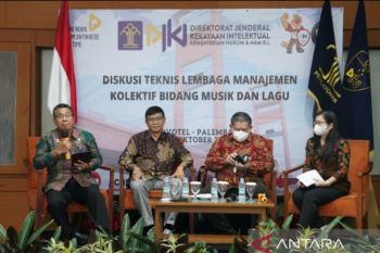 DJKI fasilitasi bangun sistem pengelolaan royalti  musisi