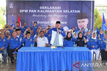 DPW PAN Kalsel deklarasi dukung Ganjar Pranowo Capres 2024