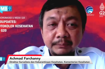 Pemerintah tetapkan protokol kesehatan cegah penularan COVID-19 di KTT G20