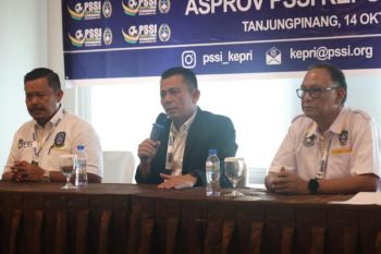 Gubernur Ansar terpilih jadi Ketua Asprov PSSI Kepri