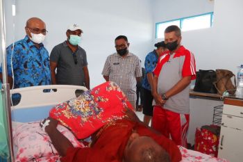 Wabup Calvin: Pelayanan pasien RSUD Biak secara profesional