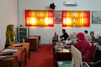Ratusan calon anggota panwaslu kecamatan jalani ujian tertulis