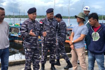 Nelayan sambut upaya TNI AL jamin keamanan di Laut Natuna Utara