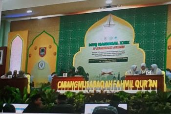 Tim Fahmil Quran Sumbar melaju ke semi final MTQ Nasional Kalsel