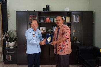 Kakanwil Kemenkumham Sumsel sambangi Rektor Unsri tingkatkan sinergi