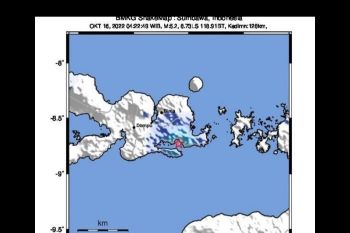 BMKG: gempa bumi 5,3 magnitudo di Bima tidak berpotensi tsunami