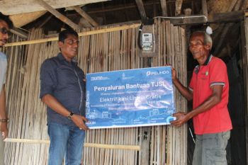 Pelindo  bantu elektrifikasi listrik gratis lewat program TJSL