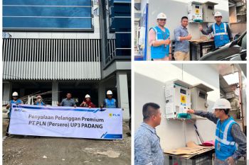 Tertarik dengan jaminan keandalan listrik, BRI Regional II Padang kini jadi pelanggan premium PLN