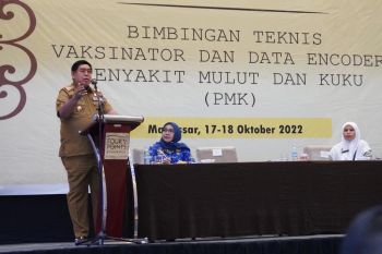 Kementan menargetkan 500 ribu dosis vaksin untuk hewan ternak di Sulsel
