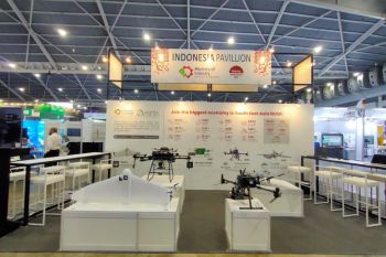 Kemenperin memfasilitasi industri drone ke Singapura unjuk teknologi