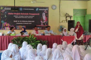 Sambut Bulan Bahasa, Pemkot Pekalongan sosialisasi literasi ke pelajar