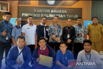 Pengelola medsos Kaltim ikuti penyuluhan bahasa Indonesia