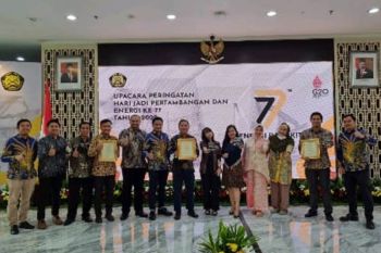 Produksi minyak meningkat, PHE OSES raih penghargaan Dharma Karya ESDM