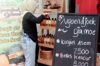 Pelaku UMKM "mamin" di Kayutangan apresiasi Dinas Kominfo Malang