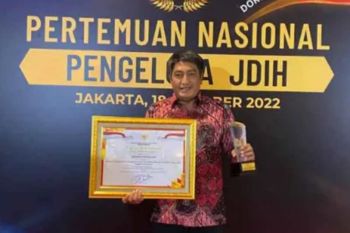 Kabupaten Magelang raih kategori terbaik pengelolaan dokumen hukum