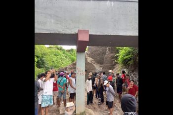 Warga tolak tambang galian C di Desa Menemeng