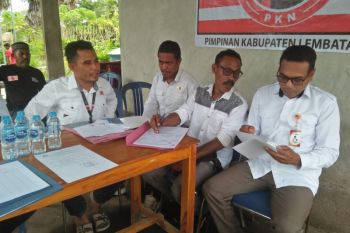 KPU Lembata lakukan verifikasi faktual 1.237 anggota parpol
