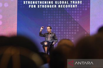Kepercayaan global ke Indonesia semakin baik, kata Jokowi